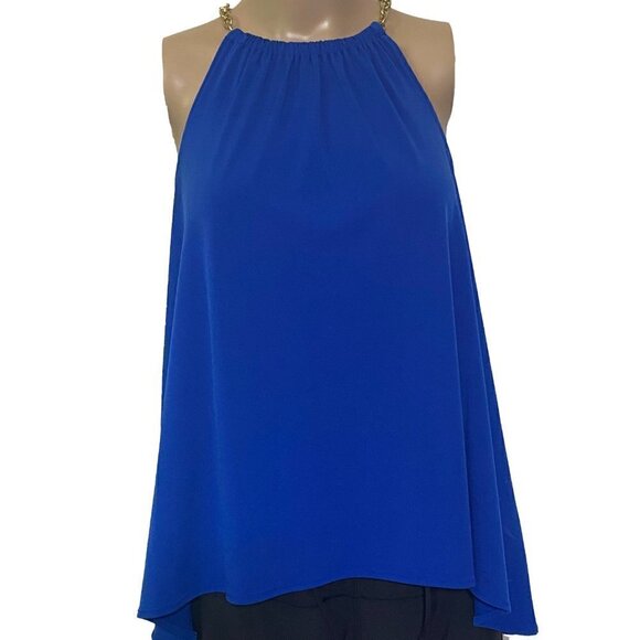 Michael Kors Chain-Neck Jersey Halter Top XS NWOT - Picture 5 of 12